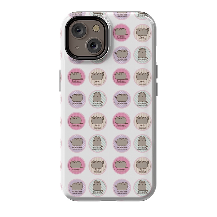 iPhone 14 StrongFit pusheen cat by Vincent Patrick Trinidad