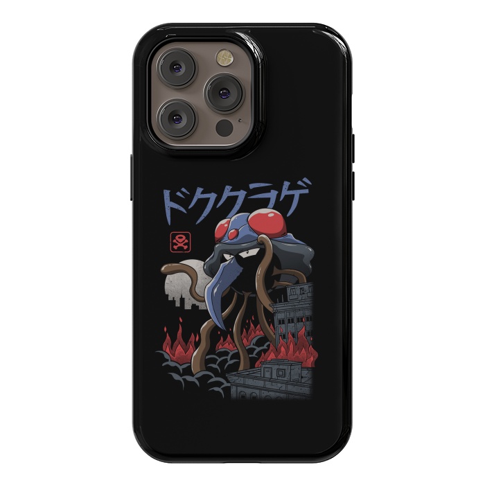 iPhone 14 Pro max StrongFit Poison Kaiju by Vincent Patrick Trinidad