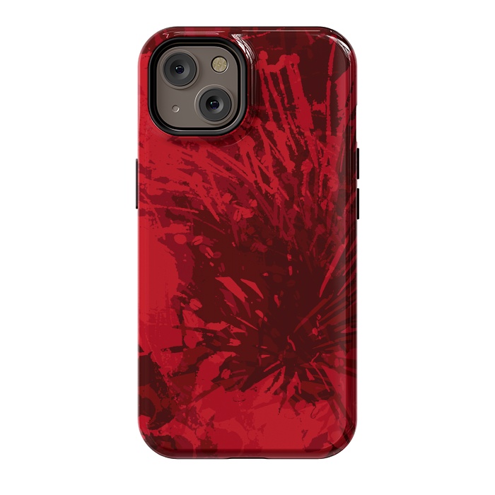 iPhone 14 StrongFit Satori in Red by Majoih