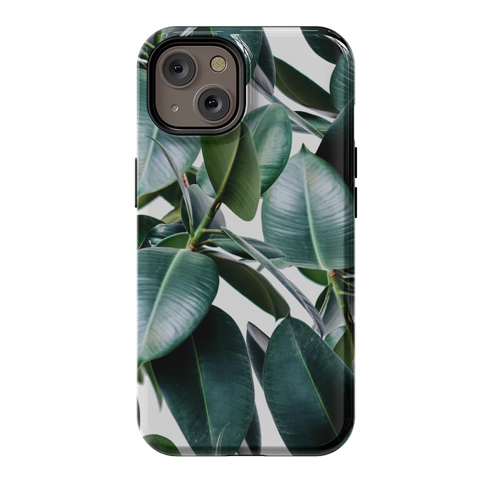 iPhone 14 StrongFit Tropical Elastica by Uma Prabhakar Gokhale