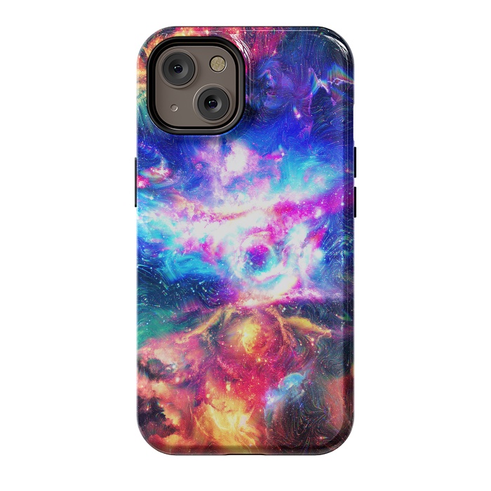iPhone 14 StrongFit Colorful Galaxy by Art Design Works