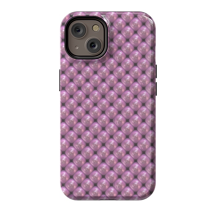 iPhone 14 StrongFit Pink Pearls by Andrea Haase