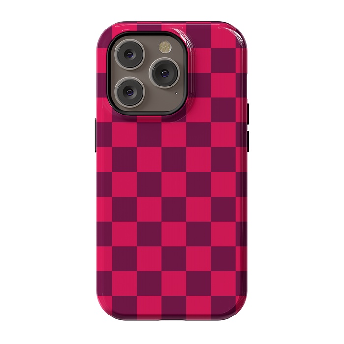 iPhone 14 Pro StrongFit Checkered Pattern IV by Art Design Works
