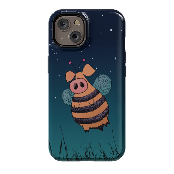 iPhone 14 StrongFit Bumblepig by Mangulica
