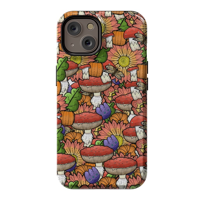 iPhone 14 StrongFit Autumn Pattern by Steve Wade (Swade)