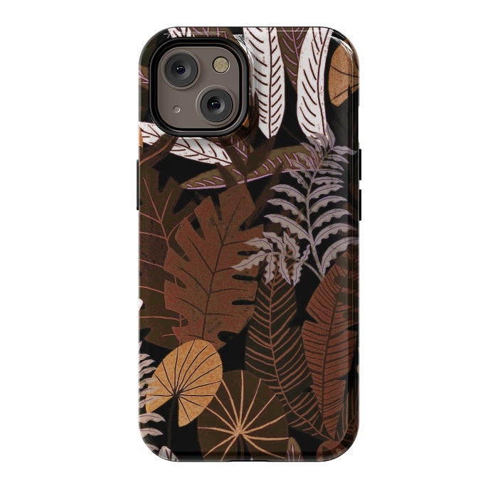 iPhone 14 StrongFit Eve's tropical Jungle at Night  by  Utart