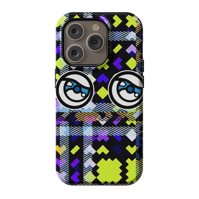 iPhone 14 Pro StrongFit Modern Tartans by Michael Cheung