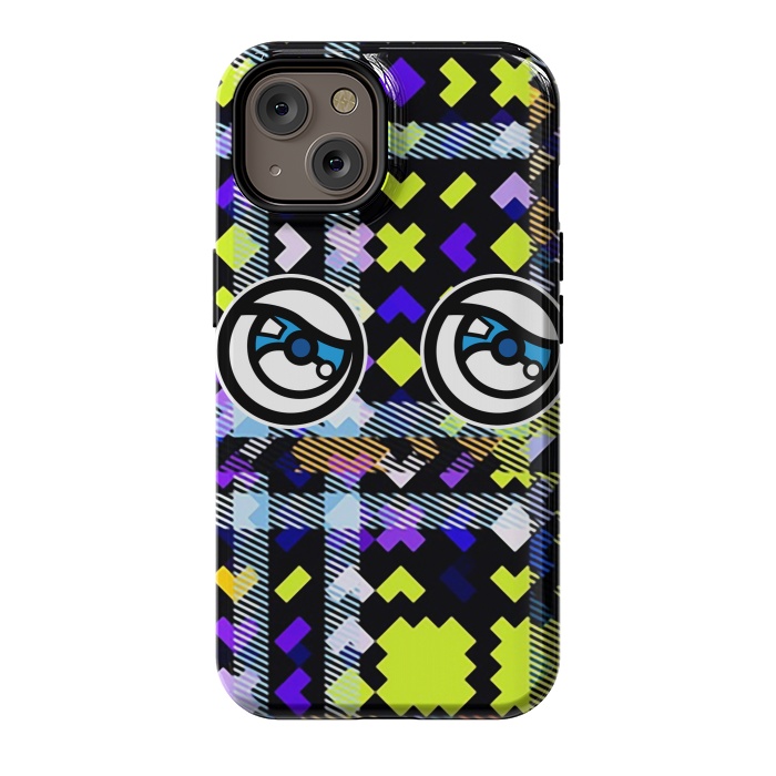 iPhone 14 StrongFit Modern Tartans by Michael Cheung