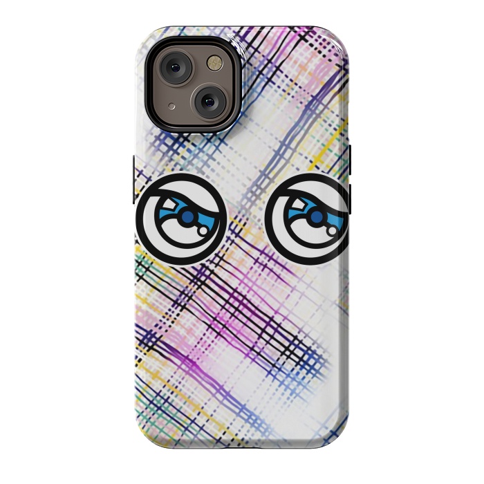 iPhone 14 StrongFit Modern Tartans 2 by Michael Cheung