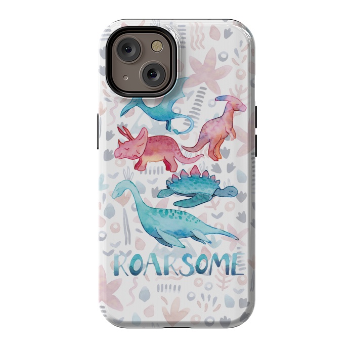 iPhone 14 StrongFit Roarsome Dino's by gingerlique