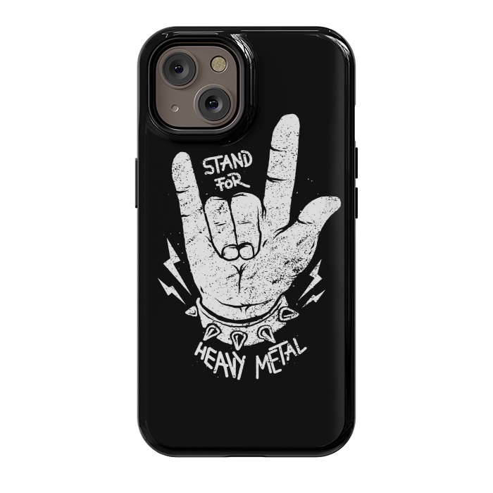 iPhone 14 StrongFit Stand for Heavy Metal by Afif Quilimo