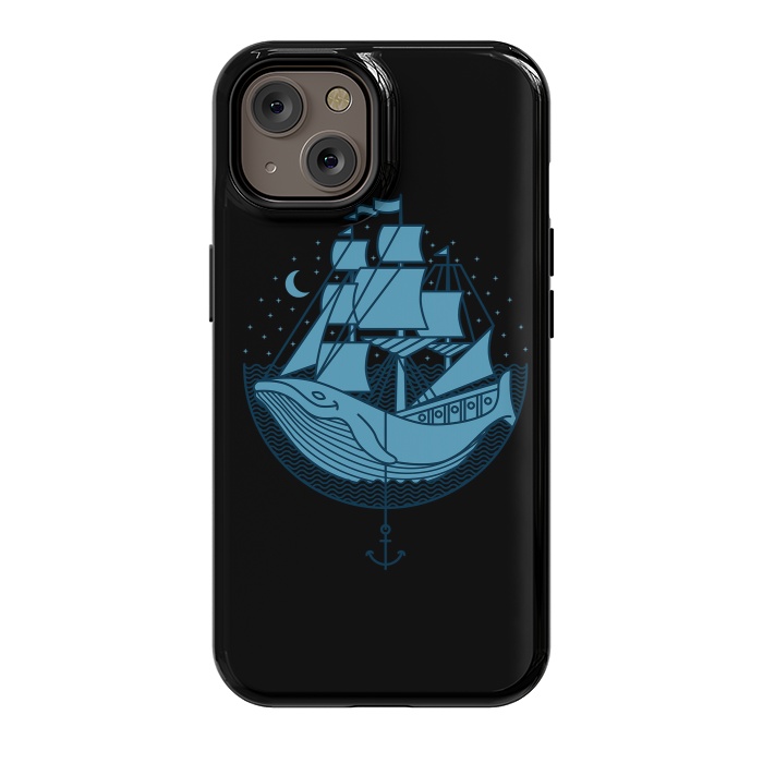iPhone 14 StrongFit Whaleship by Afif Quilimo