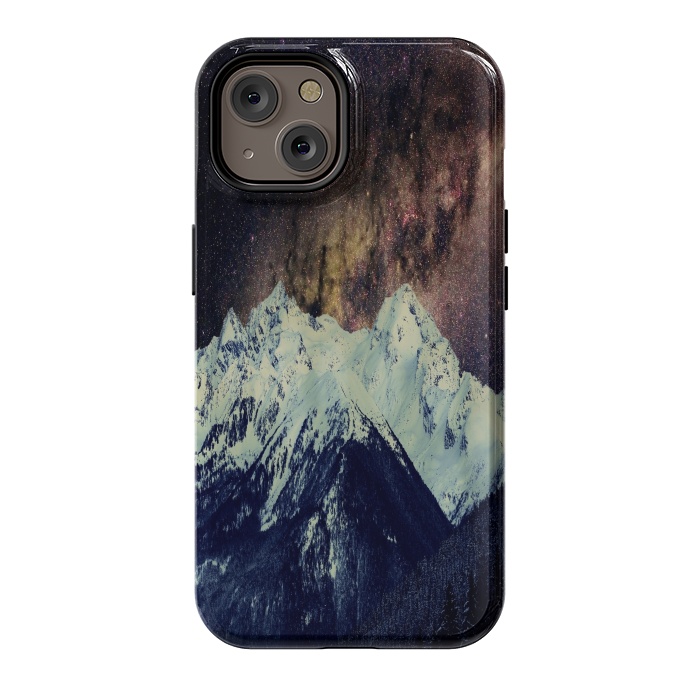 iPhone 14 StrongFit Milkyway Mountain by Joanna Vog