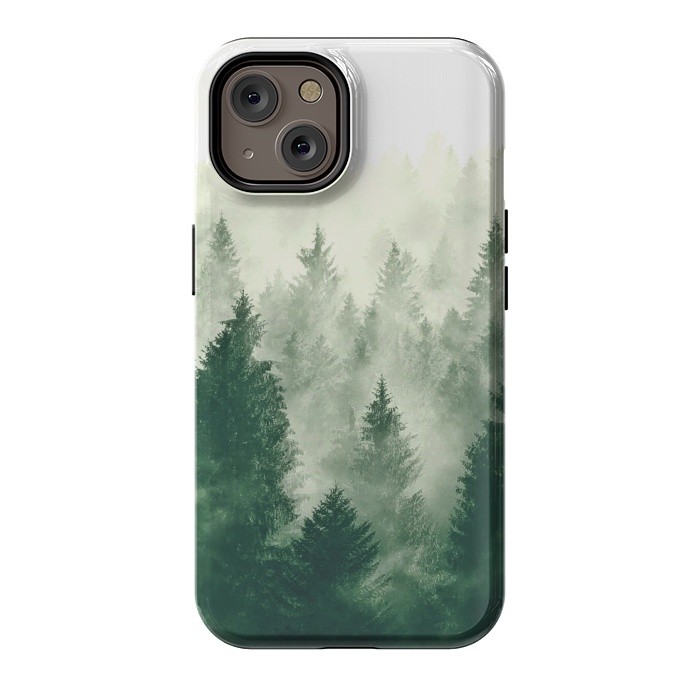 iPhone 14 StrongFit Foggy Woods III by ''CVogiatzi.