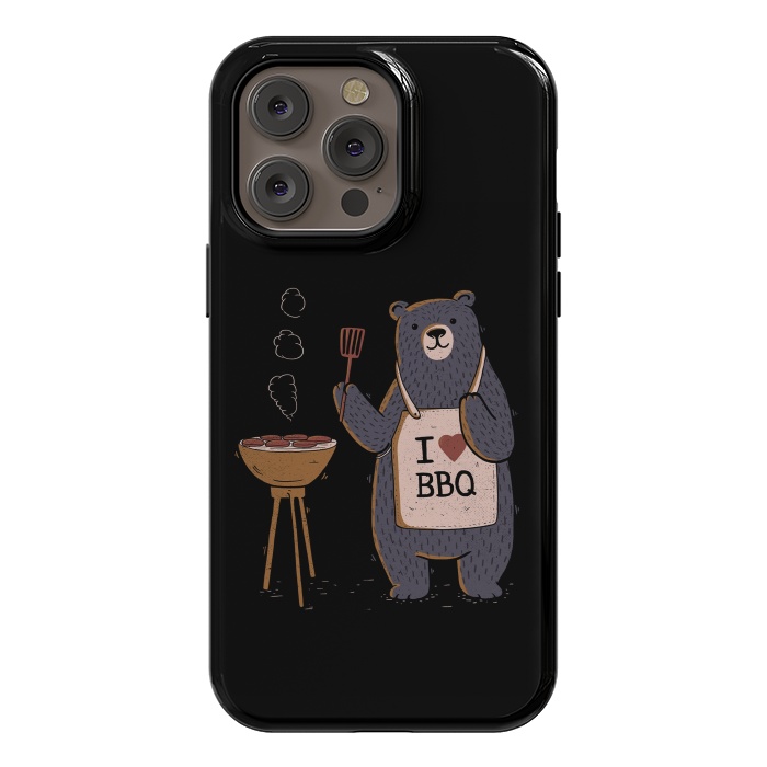 iPhone 14 Pro max StrongFit I Love BBQ- by eduely