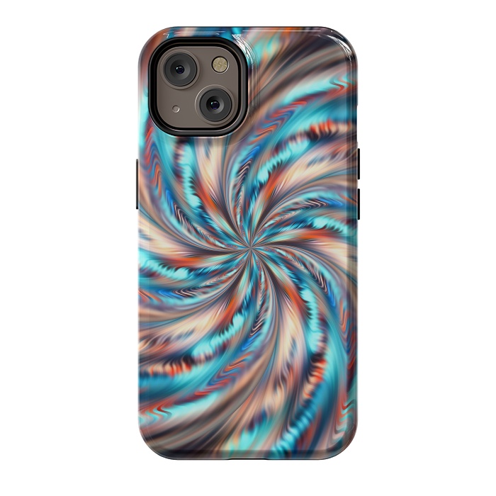 iPhone 14 StrongFit Abstract Swirl by Art Design Works