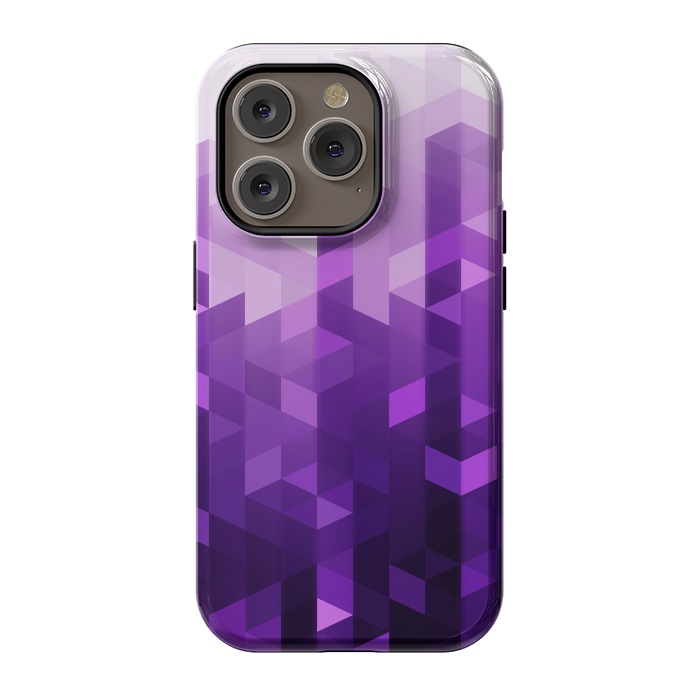 iPhone 14 Pro StrongFit Ultra Violet Pattern II by Art Design Works
