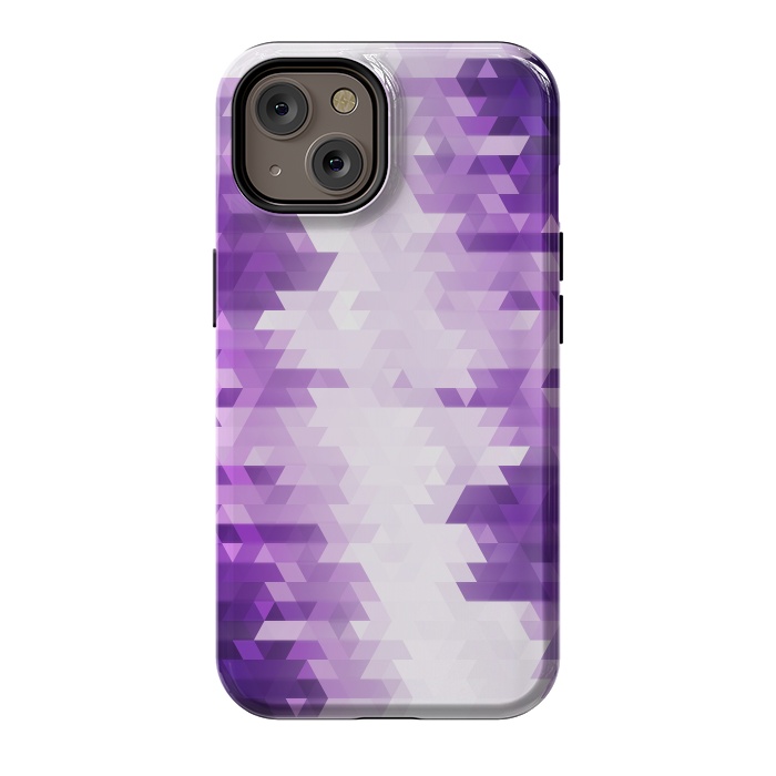 iPhone 14 StrongFit Ultra Violet Pattern III by Art Design Works