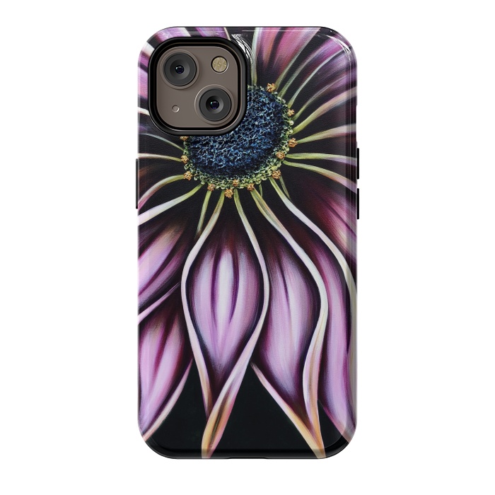 iPhone 14 StrongFit Wild Cone Flower by Denise Cassidy Wood