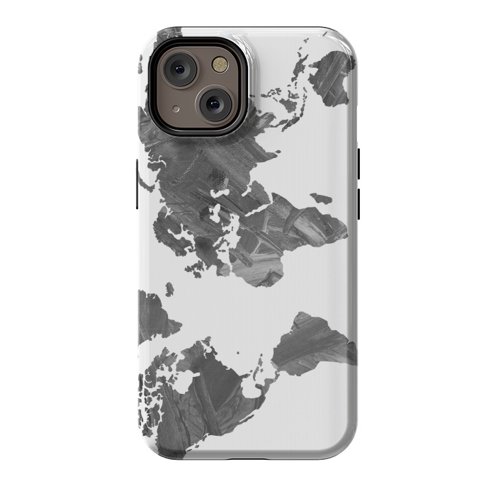 iPhone 14 StrongFit MAP-B&W Freedom vibes worldwide by ''CVogiatzi.