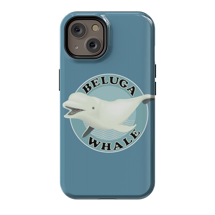 iPhone 14 StrongFit Beluga Whale by Mangulica