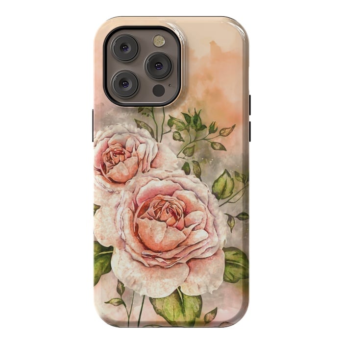 iPhone 14 Pro max StrongFit Behind The Rose by Creativeaxle