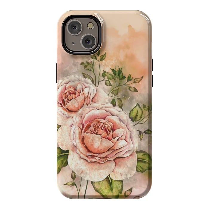 iPhone 14 Plus StrongFit Behind The Rose by Creativeaxle