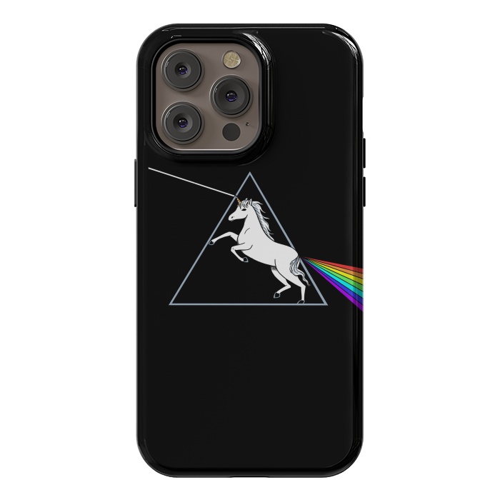 iPhone 14 Pro max StrongFit Unicorn Prism by Coffee Man