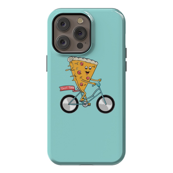 iPhone 14 Pro max StrongFit Pizza Fast Food by Coffee Man