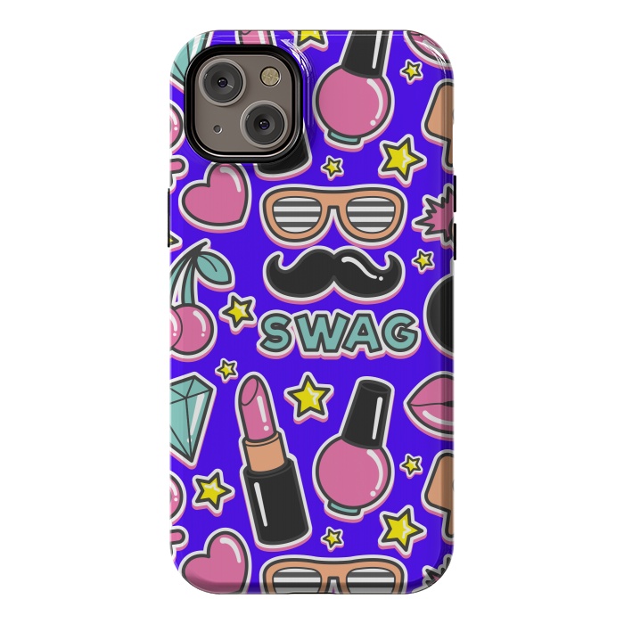 iPhone 14 Plus StrongFit Fashionable Pink Girls by ArtsCase