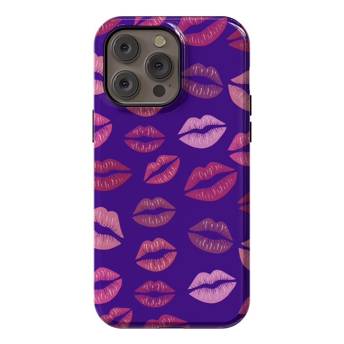 iPhone 14 Pro max StrongFit Kisses To Color by ArtsCase