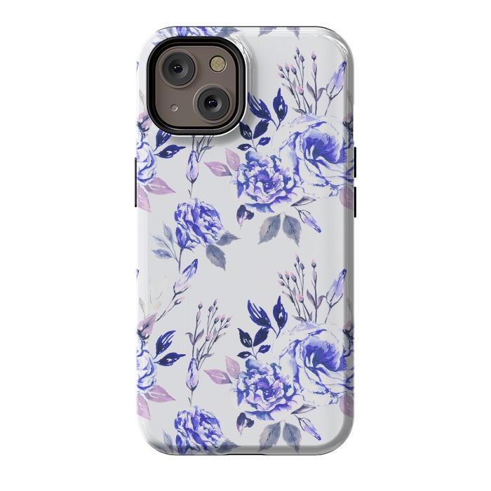iPhone 14 StrongFit Blue Calm by Anis Illustration
