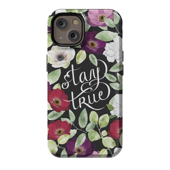 iPhone 14 StrongFit Stay True by Anis Illustration