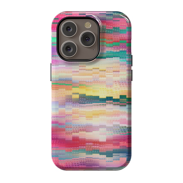 iPhone 14 Pro StrongFit Abstract Vivid Pattern by Art Design Works