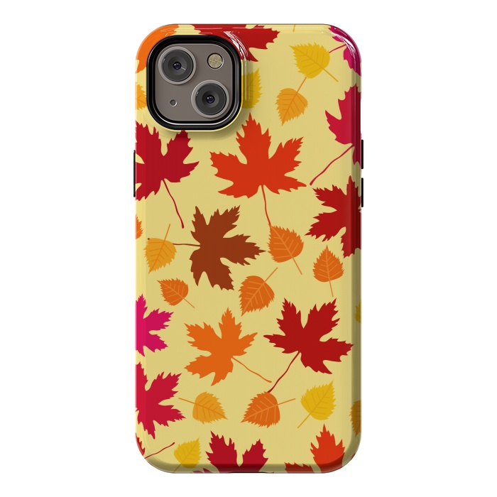 iPhone 14 Plus StrongFit Autumn Comes Covering The Leaves by ArtsCase