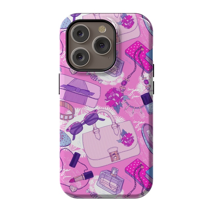 iPhone 14 Pro StrongFit Girls Accessories by ArtsCase
