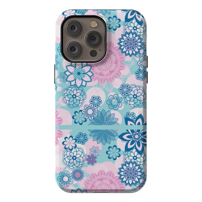 iPhone 14 Pro max StrongFit Mandalas In Beautiful Pastel Colors by ArtsCase