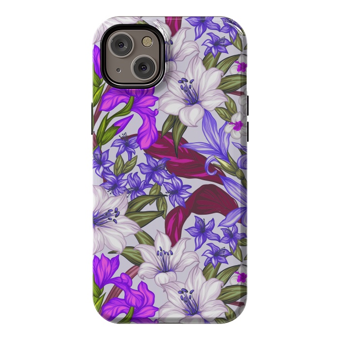 iPhone 14 Plus StrongFit lilies flowers happy for you by ArtsCase