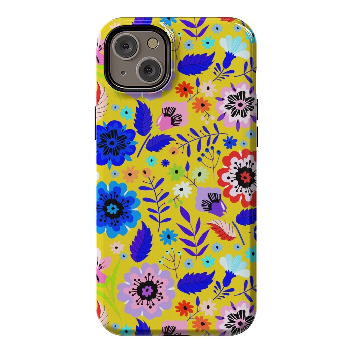 iPhone 14 Plus StrongFit beautiful flowers party for summer by ArtsCase