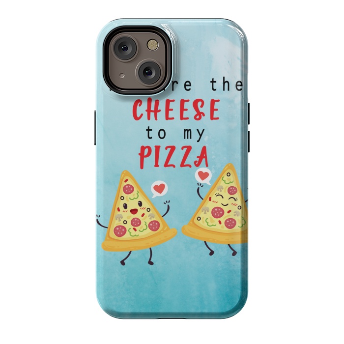 iPhone 14 StrongFit CHEESE TO MY PIZZA by MALLIKA