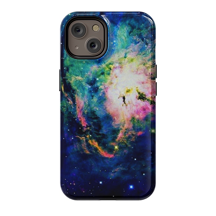 iPhone 14 StrongFit colorful nebula by haroulita