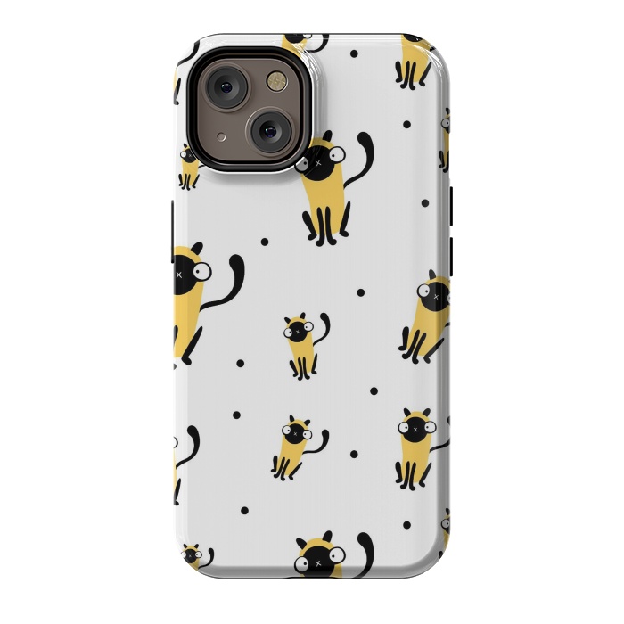 iPhone 14 StrongFit cool cats by haroulita