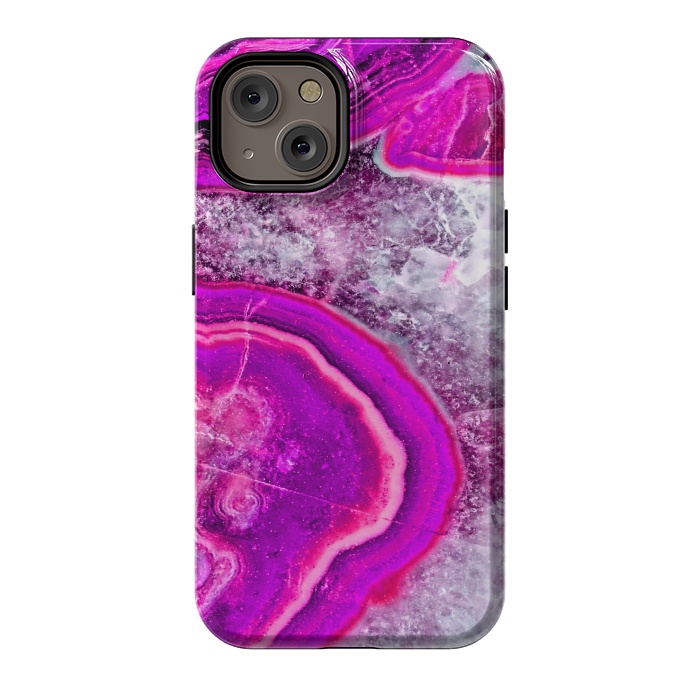 iPhone 14 StrongFit agate slice by haroulita