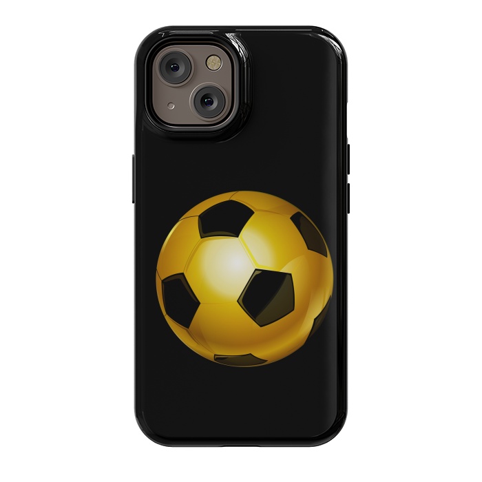 iPhone 14 StrongFit golden ball by haroulita
