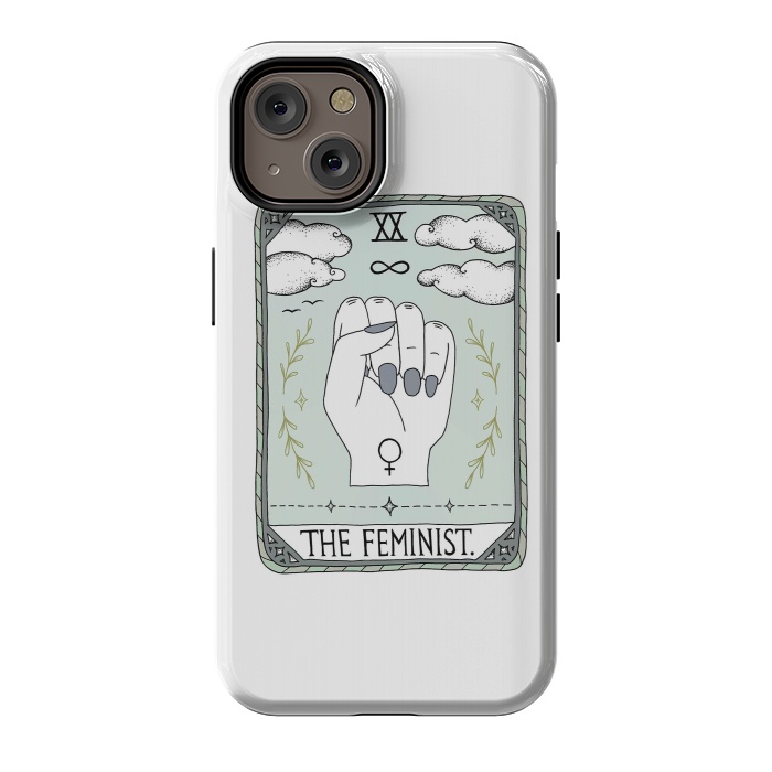 iPhone 14 StrongFit The Feminist by Barlena