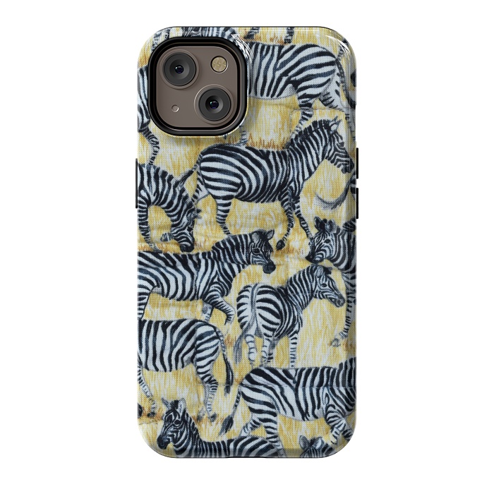iPhone 14 StrongFit Zebras by Winston