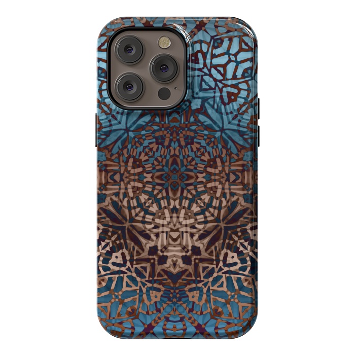 iPhone 14 Pro max StrongFit Ethnic Tribal Pattern G329 by Medusa GraphicArt