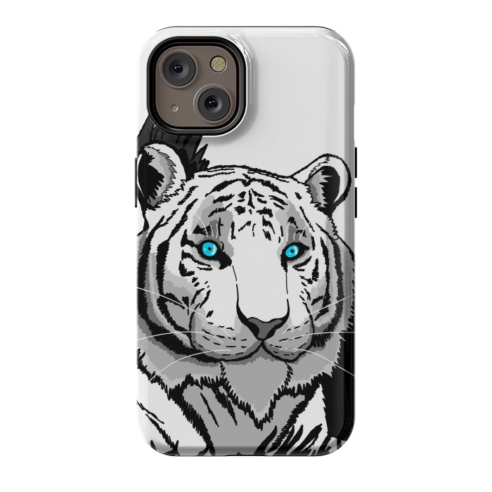 iPhone 14 StrongFit The white tiger by Steve Wade (Swade)