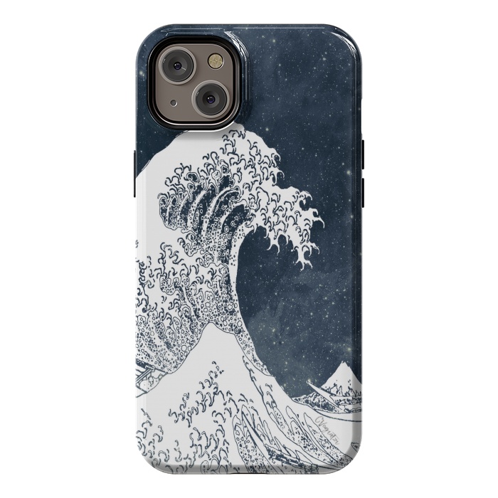 iPhone 14 Plus StrongFit The Great Wave of a Star System by ''CVogiatzi.