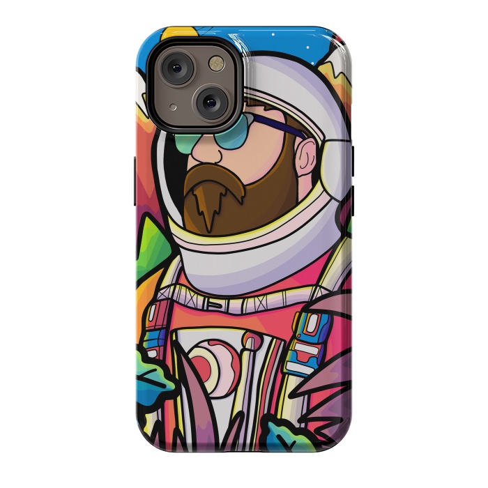 iPhone 14 StrongFit The astronaut explorer by Steve Wade (Swade)
